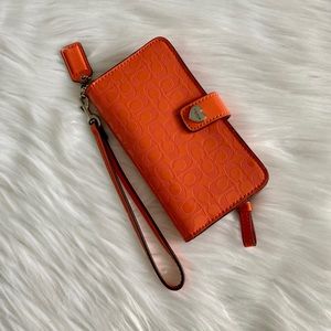 COACH wristlet